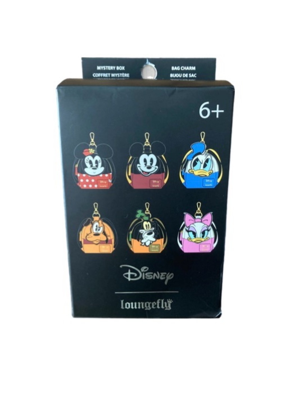 Mickey & Friends Picnic Cosplay Mystery Loungefly Mini Backpack Keychain Charm - Picture 2 of 3